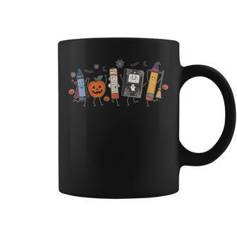 Halloween Teacher School Supplies Back To School Students Coffee Mug - Thegiftio UK