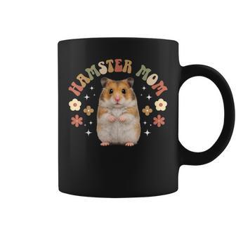 Hamster Mom Groovy Hamster Mama Hamster Owner Hamster Lover Coffee Mug - Thegiftio UK