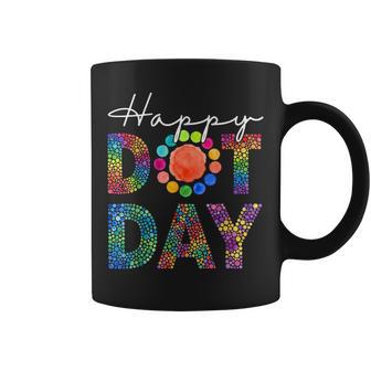 Happy Dot Day Polka Dot Teachers Boys Girls Kids Toddler Coffee Mug | Seseable UK