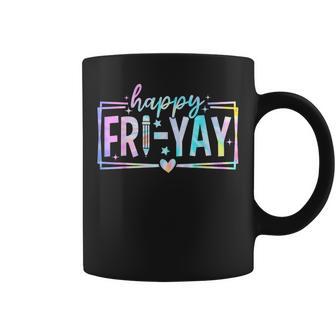 Happy Fri-Yay Friday Lovers Teacher Fri Yay Weekend Coffee Mug - Thegiftio UK