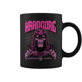 Hardcore Gabber Girl Hakken Festival Rave 180 Bpm Taza de café - Regaloses