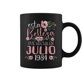 Hecha En Julio 1984 Regalo 42 Años Cumpleaños Taza de café - Regaloses