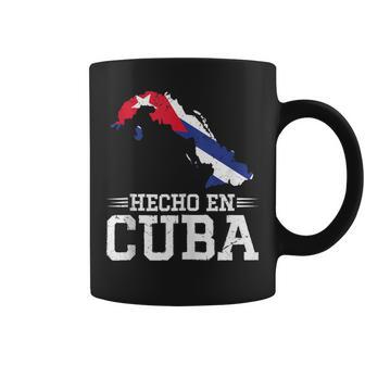 Hecho En Cuba Herencia Cubana Bandera Cubana Cuba In Mangas Taza de café - Regaloses