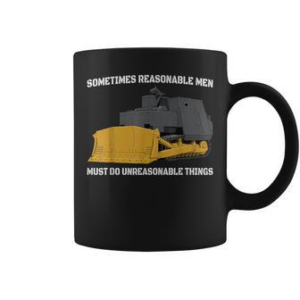 Heemeyer Welding Demolition Sometimes Reasonable Things Coffee Mug - Thegiftio UK