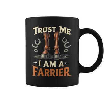 Herrador Forja Herradura Caballos Herrador Taza de café - Regaloses