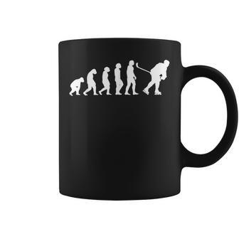 Hockeyobre Patines Pelota Patinador En Línea Hockey Taza de café - Regaloses