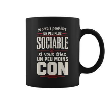 Homme Humour Travail Cadeau Original Antisocial Tasse - Cadeauxyz