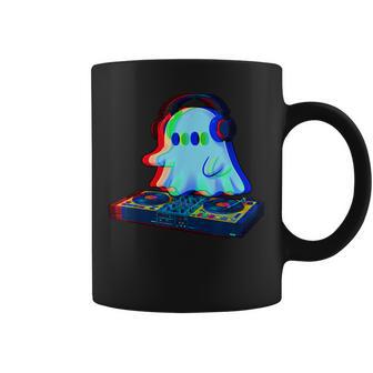 House Music Ghost Rave Dj Halloween Celebration Festival Coffee Mug - Thegiftio UK