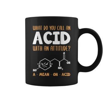 Humor Nerdy Chemistry Regalos-Aminoácido Para Es Y Hombres Taza de café - Regaloses