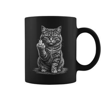 Humoristique Avec Chatarcastique Tasse - Cadeauxyz