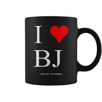 Humoristique Avec Initiales Bj I Love Beijing Tasse - Cadeauxyz