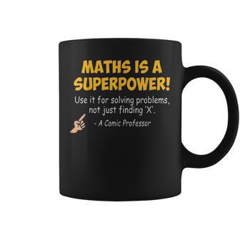 Humoristique Maths Unuper Pouvoir Professeure Elévante Tasse - Cadeauxyz