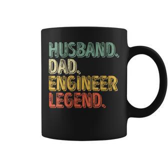 Humoristique Pour La Fête Des Pères Avec Inscription Husband Dad Engineer Legend Tasse - Cadeauxyz