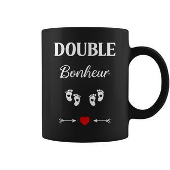 Humour Enceinte Deux Enfants Annonce Grossesse Jumeaux Tasse - Cadeauxyz