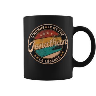 Idée Cadeau Prénom Jonathan L'homme Le Mythe La Légende Tasse - Cadeauxyz