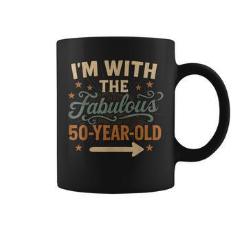 I'm With The 50 Year Old Easy Matching Halloween Costume Coffee Mug | Seseable UK