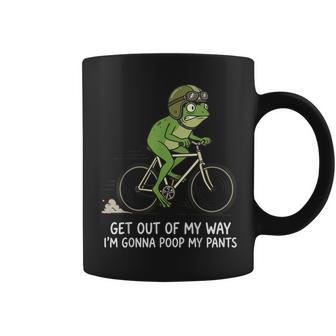 Get Out Of My Way I'm Gonna Poop My Pants Coffee Mug - Thegiftio UK