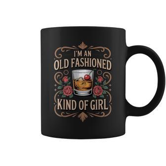 I'm An Old Fashioned Drinking Whiskey Drinker Bourbon Girl Coffee Mug | Seseable UK