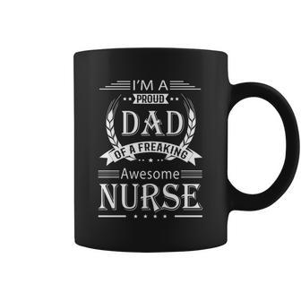 I'm A Proud Dadz Nursing Tee Coffee Mug | Seseable UK