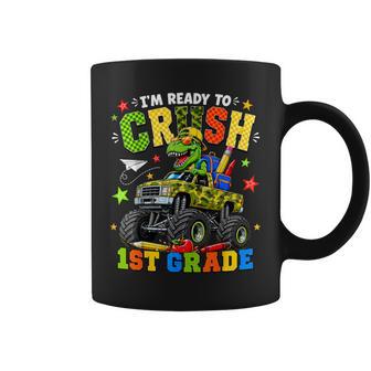 I'm Ready To Crush 1St Grade First Day Of First Grade Boys Coffee Mug - Thegiftio UK