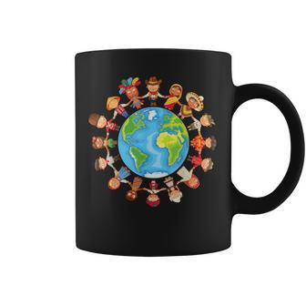 Infantil Alrededor Del Mundo Taza de café - Regaloses