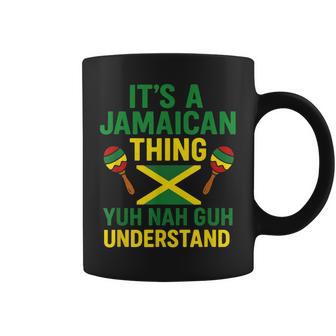 It's A Jamaican Thing Humor Jamaican Culture Coffee Mug - Thegiftio UK
