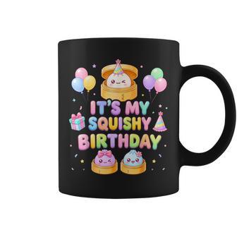 It's My Squishy Birthday Cute Dumpling Kawaii Anime Girls Coffee Mug | Seseable UK