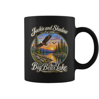 Jackie And Shadow Est 2018 Big Bear Lake Coffee Mug - Thegiftio UK