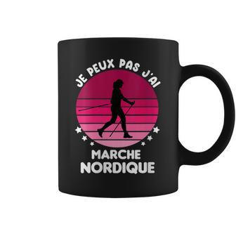 Je Peux Pas J'ai Marche Nordiqueintage Humour Tasse - Cadeauxyz