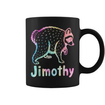 Jimothy Raccoon Meme Team Kids Coffee Mug - Thegiftio UK