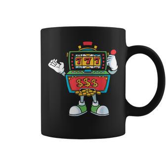 Juego De Apuestas De Ruleta De La Máquina Tragamonedas Taza de café - Regaloses