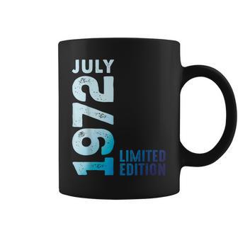 Juillet 1972 Année 1972 Retro 1972Intage Limited Edition 1972 Tasse - Cadeauxyz