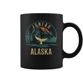 Juneau Alaska Whale Watching Vintage Pride Souvenir Coffee Mug - Thegiftio UK