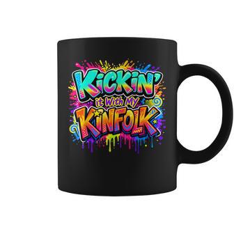 Kickin' It With My Kinfolk Family Reunion Coffee Mug | Seseable UK