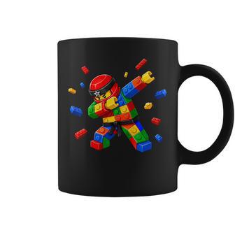 Kids Master Builder Ninja Building Blocks Brick Birthday Boy Coffee Mug | Seseable UK