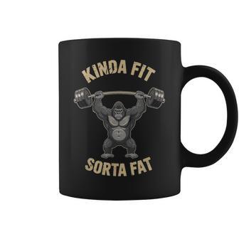 Kinda Fitorta Fat Gym Chimpanzé Haltérophilie Entraînement Tasse - Cadeauxyz