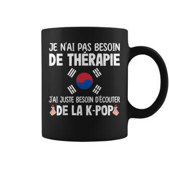 Kpop K-Pop Thérapie Ecouter Musique K Pop Fan Corée Anime Tasse - Cadeauxyz