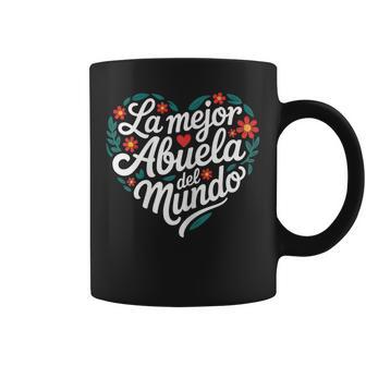 La Mejor Abuela Del Mundo Amor Regalo Día De La Madre Taza de café - Regaloses