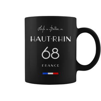 Laie Est Meilleure À Haut-Rhin Numéro 68 Alsace France Tasse - Cadeauxyz