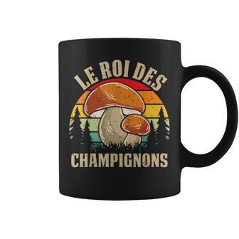 Le Roi Des Champignons Cèpes Drôle Champignon Tasse - Cadeauxyz