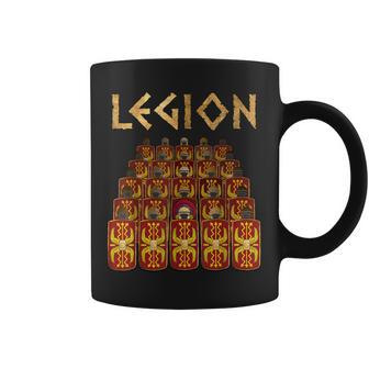 Legiones De Roma Marchando Legionarios Del Imperio Romano Taza de café - Regaloses