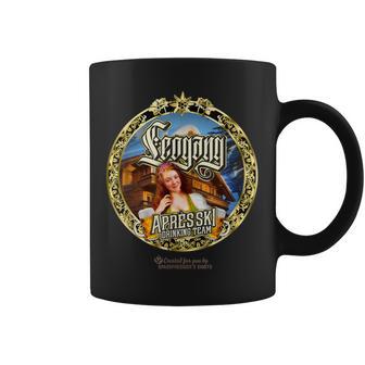 Leogang Austria Après Equipo De Bebidas De Esquí Leogang Taza de café - Regaloses