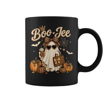 Leopard Ghost Coffee Halloween Costumes Boo Jee Girls Coffee Mug - Thegiftio UK