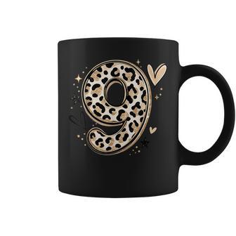 Léopard Numéro 9 Neuvième Anniversaire Leo Fille Tasse - Cadeauxyz