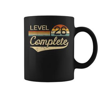 Level 26 Complete Vintage 26Th Wedding Anniversary Coffee Mug - Thegiftio UK