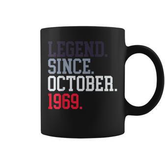 Leyenda Desde Octubre De 1969 Para Hombres Es Octubre De 1969 Taza de café - Regaloses