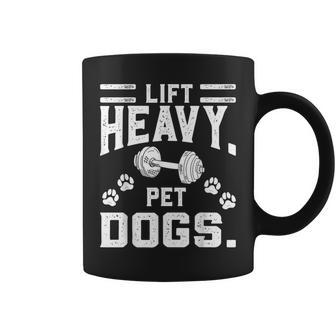 Lift Heavy Pet Dogs Weightlifting Bodybuilding Workout Gym Tazze - Novitaregali