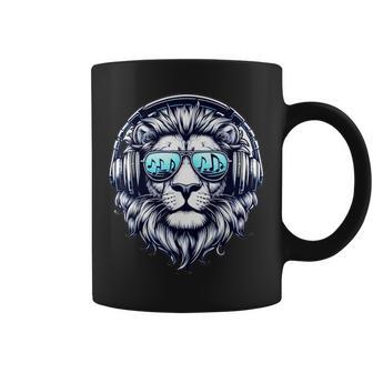 Lion Rugit Avec De La Musique Tasse - Cadeauxyz