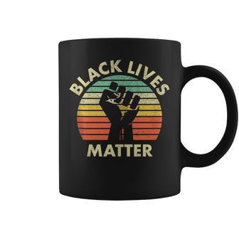 Lives Matter Estilo Retro In Mangas Taza de café - Regaloses