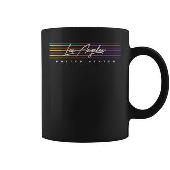 Los Angelesouvenirintage États-Unis Tasse - Cadeauxyz